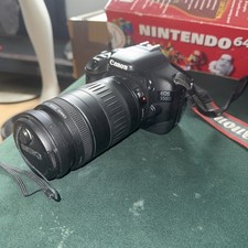 Canon EOS 550D 18MP DSLR Camera with Ef 90-300mm Lens