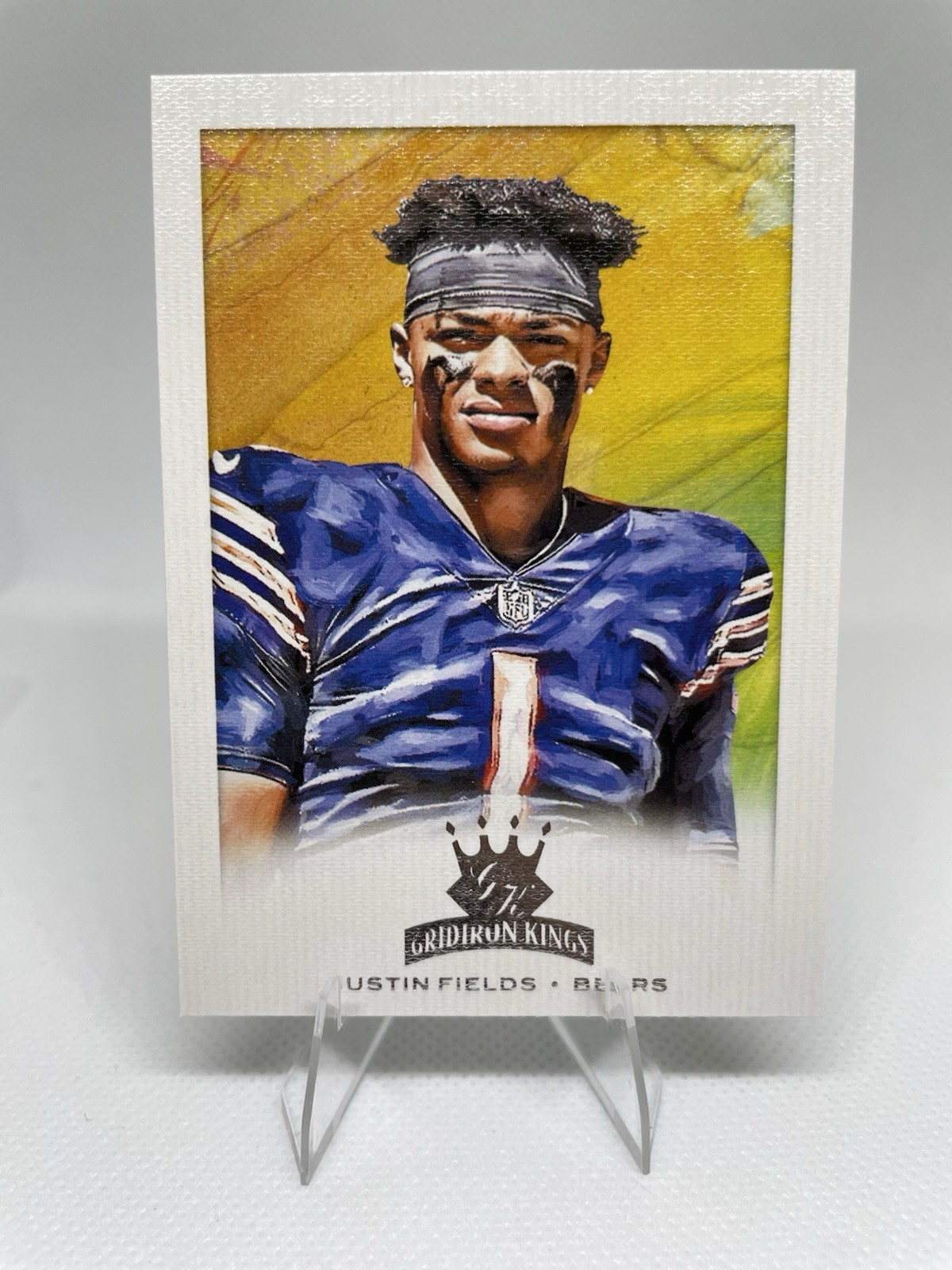 2021 Panini Chronicles - Gridiron Kings #GK-4 Justin Fields Chicago Bears
