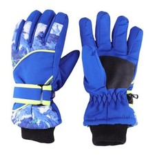 Kids-Waterproof-Ski-Gloves - Boys-Girls Winter-Snow-Glove Thickening Warm