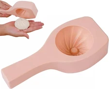 Bao Bun Maker, Steamed Baozi Making Mold Momo Maker Mid Autumn Festival Wooden P