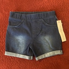 NWT GIRLS JUMPING BEANS SIZE 12M PULL ON SHORTS