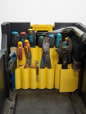 DeWalt TOUGHSYSTEM Tote Organiser Insert – Multiple Colours –Storage Box Tray UK