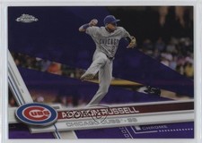 2017 Topps Chrome Purple Refractor 118/299 Addison Russell #36 14lm