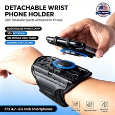 360&deg; Rotation Detachable Wrist Phone Holder for 4.7-6.5" Smartphones