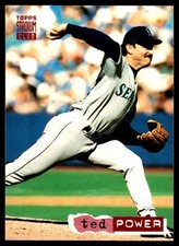 Ted Power 1994 Stadium Club #163 Mariners MLB READ FREE SHIPPING AutographDen