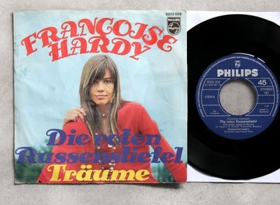 Françoise Hardy - Die Roten Russenstiefel / Träume 1970 7'' GER Philips + PS NM