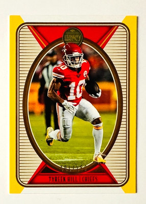 2022 Panini Legacy Tyreek Hill YELLOW Parallel Card SP #/150 Chiefs Star!