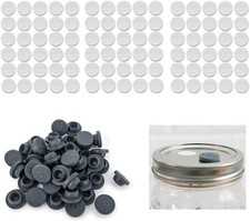 100pcs Self Healing Injection Ports And 120pcs Synthetic Filter Sticker Mushroom 100pcs Self Healing Injection Ports And 120pcs Synthetic Filter Sticker Mushroom