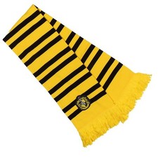 Official Harry Potter House Hufflepuff Scarf Cozy Wizard Gift Apparel for Fans