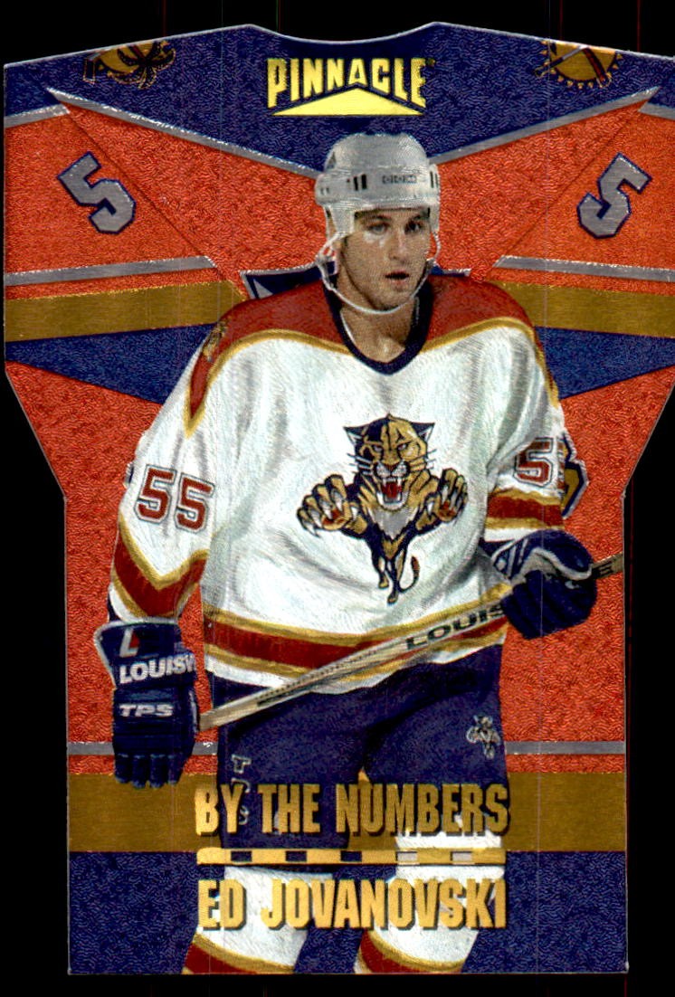 1996-97 Pinnacle #4 Ed Jovanovski By the Numbers