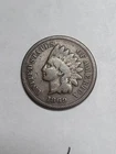1869 Indian Head Cent I'd grade it a Very Good