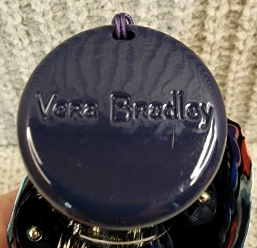Vera Bradley Haymarket Paisley Jewel Umbrella with Case - Picture 3 of 8