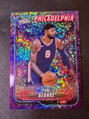 paul george topps chrome 2025 191/299