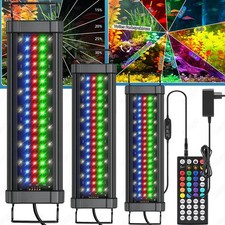 Lampada illuminazione acquario regolabile LED RGB spettro completo luce da appoggio