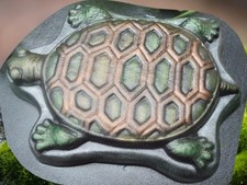 Turtle stepping stone mold  13 x 11 x 1.5 080...