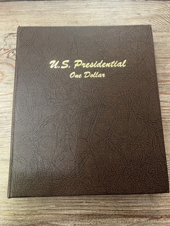 Dansco Coin Album for U.S. Presidential One Dollar 2007 2016 #7184