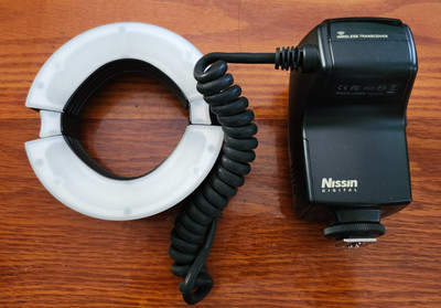 NISSIN MF18 - CANON RING FLASH - MANY QUALITY EXTRAS-SUPER BUNDLE-FREE SHIPPING