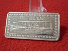 THE HAMILTON MINT ONE OZ .999 FINE SILVER WRIGHT BROS. PLANE           #MF-2031