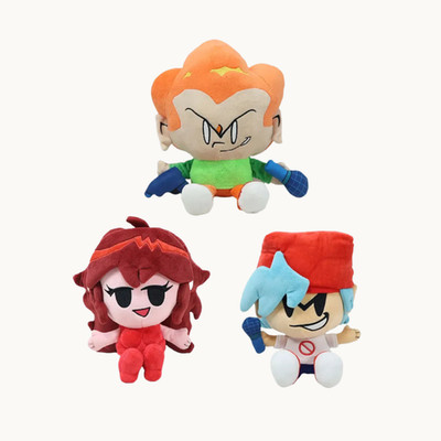 Friday Night Funkin Plush 10'' Boyfriend Girlfriend Pico Video Game Collectible
