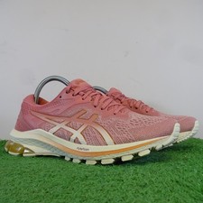 ASICS Trainers Size 5.5 Womens Pink GT-1000 10 FlyteFoam Comfort Running Shoes