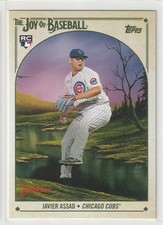 2023 Topps Bob Ross Joy of Baseball #16 Javier Assad - Chicago Cubs Rookie