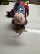Vintage Disney Store Winnie the Pooh Pirate Eeyore Mini Beanbag Plush