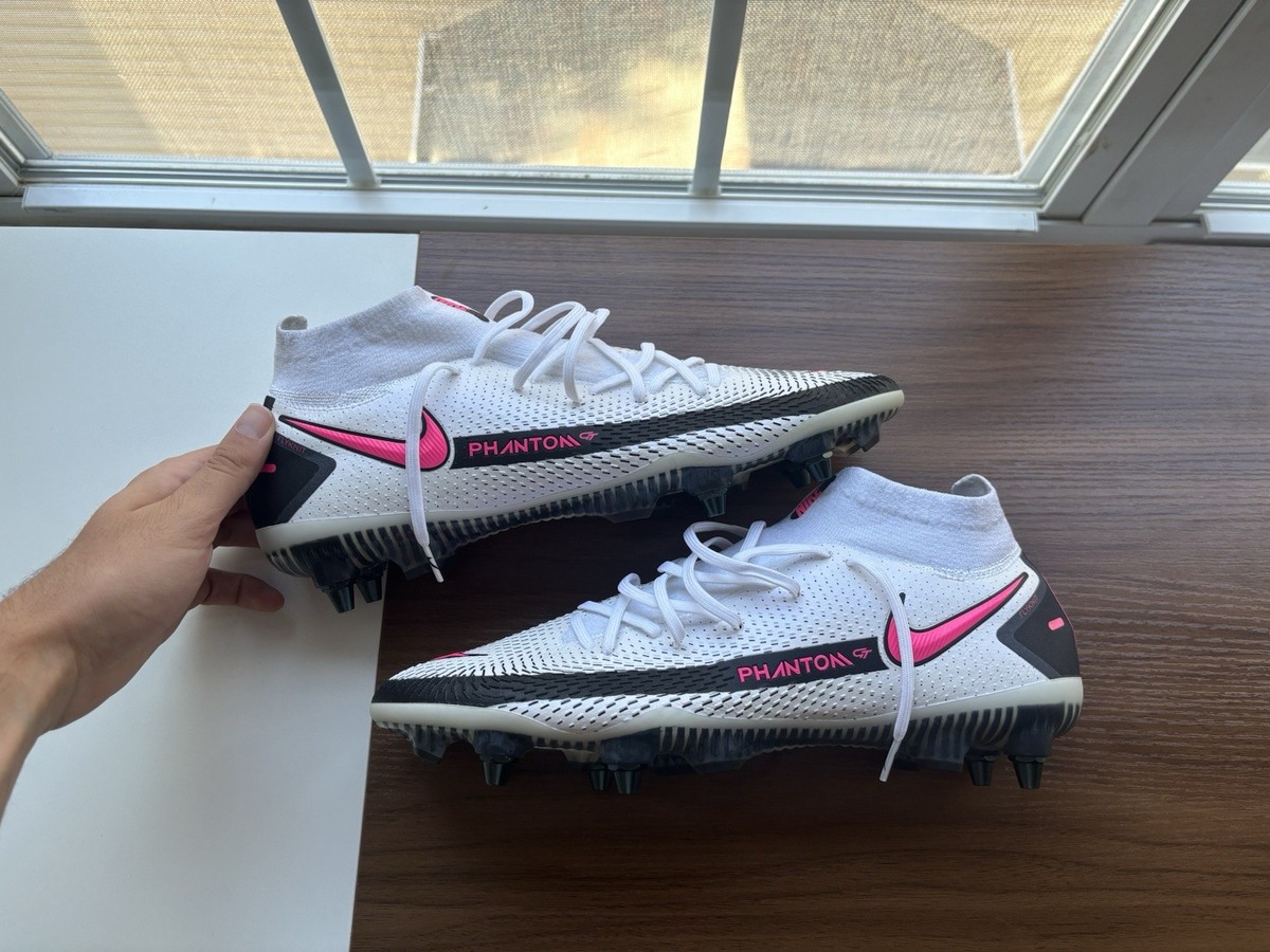 NikePhantom GT Elite DF SG Pro 'White Pink Black' SZ 12 | eBay