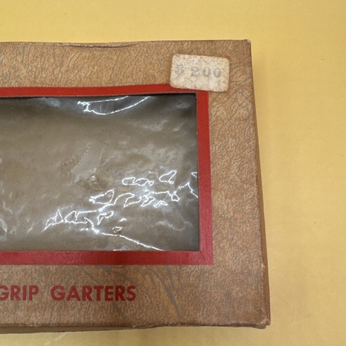 Antique 1920s George Frost Boston Sox suspenders With Original Packaging - Picture 6 of 18
