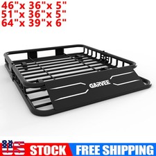 465164 Universal Roof Rack Cargo Car Top Luggage Carrier Basket Holder 465164 Universal Roof Rack Cargo Car Top Luggage Carrier Basket Holder