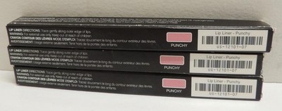 (3) YOUNIQUE Moodstruck Precision Pencil LIP LINER .04 oz. US-12101-07 ~ PUNCHY