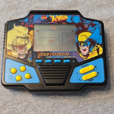 1994 X-Men Marvel Comics Tiger Barcodzz Electronic Handheld Game WORKING. Read D