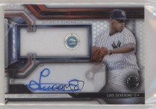 2016 Topps Strata Clearly Authentic Relics Luis Severino Rookie Auto RC z1r