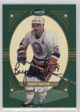 2001-02 ITG Parkhurst Auto Bryan Trottier #PA-30 Auto HOF 2u9