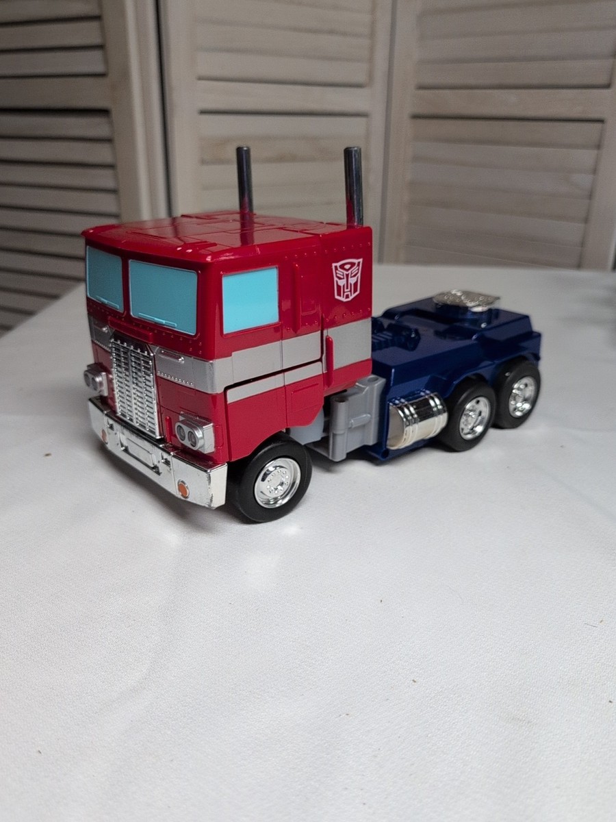 Transformers G1 Optimus Prime 12 inch Converting Lights Jada Toys