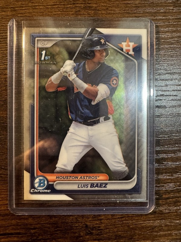 2024 Bowman Chrome Prospects - Luis Baez #BCP-66 (RC)