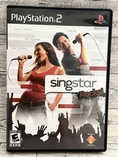 PS2 Singstar Rocks! Sing Star Dancing Exercise Fun Game Ships Fast!
