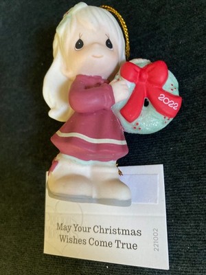 PRECIOUS MOMENTS ''May Your Christmas Wishes Come True'' #221001 - 2022 -BRAND NEW