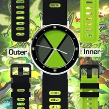 Original Ben 10 Omnitrix Engraved Wrist Watch