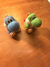 Nintendo Amiibo Yarn Yoshi Green Light Blu...