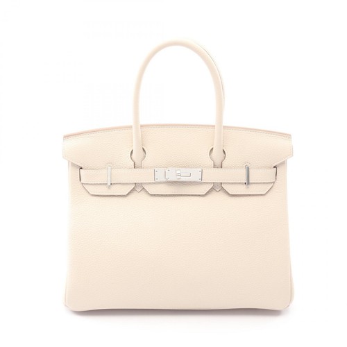 HERMES Birkin 30 Handbag K Togo leather craie Used Women SHW