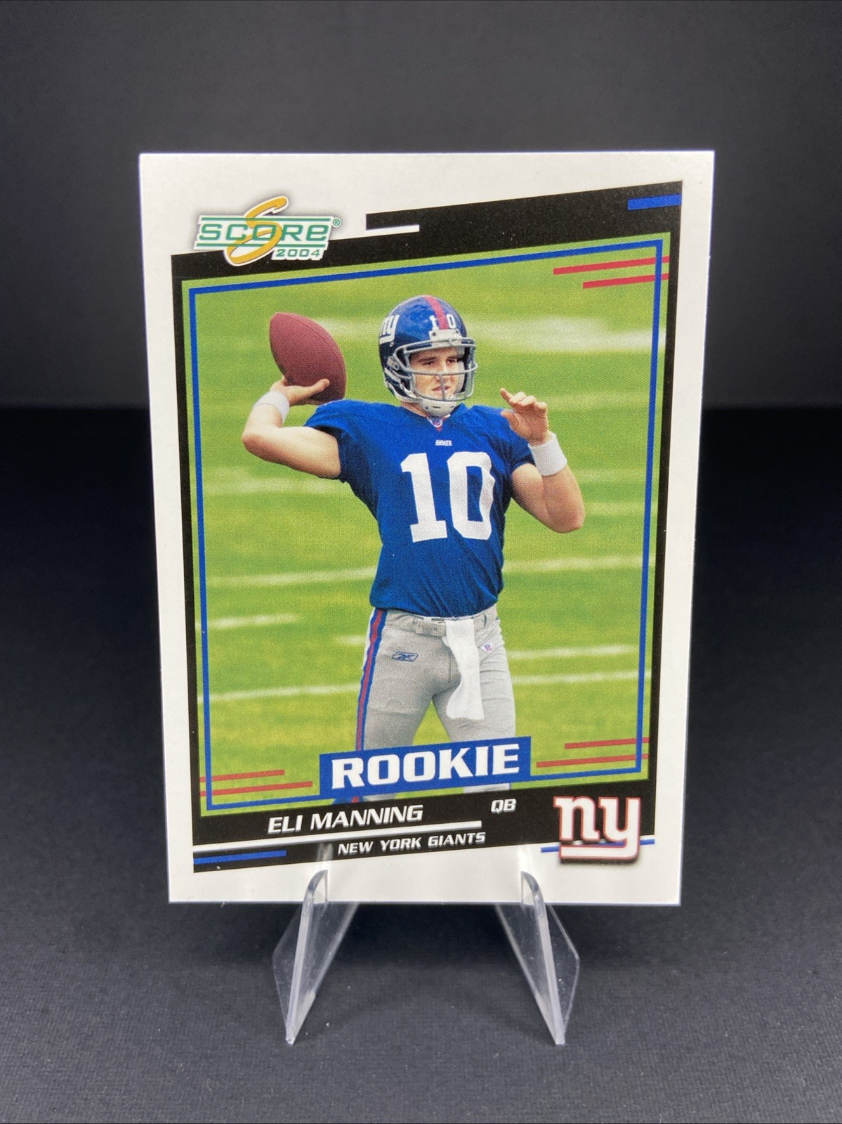 Eli Manning 2004 Score Rookie Card #371 (6111)