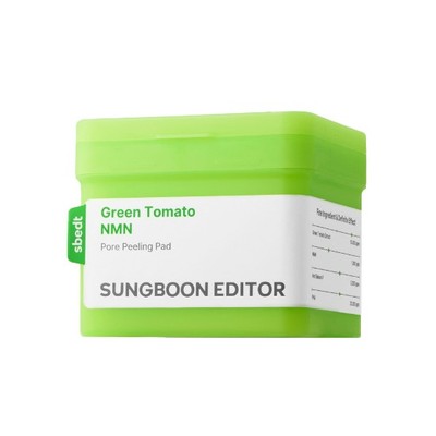 SUNGBOON EDITOR Green Tomato Pore Peeling Pad 170ml (60ea)