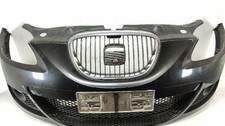 Paraurti Anteriore Seat Leon 2005-2009 Nero 1P0807217AAGRU Con Fendinebbia