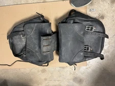 Vintage Cushman/motorcycle Luggage Bags
