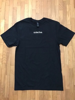 Autechre T-Shirt kleines Logo schwarz