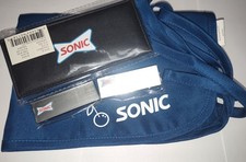 Sonic Drive-In Carhop Bundle - Apron, Wallet, Two Nametags - Uniform Necessities