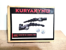 Kuryakyn Zombie Levers 08-13 Touring Cable Gloss Black 1091 New Open Box