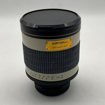 Walimex Pro  500/1:6,3  DSLR Spiegelobjektiv   Canon  EF Anschluss