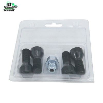 1 Set For BMW Mini Wheel Lock Internal Spline Lug Bolt Set M14x1.25 36136776076