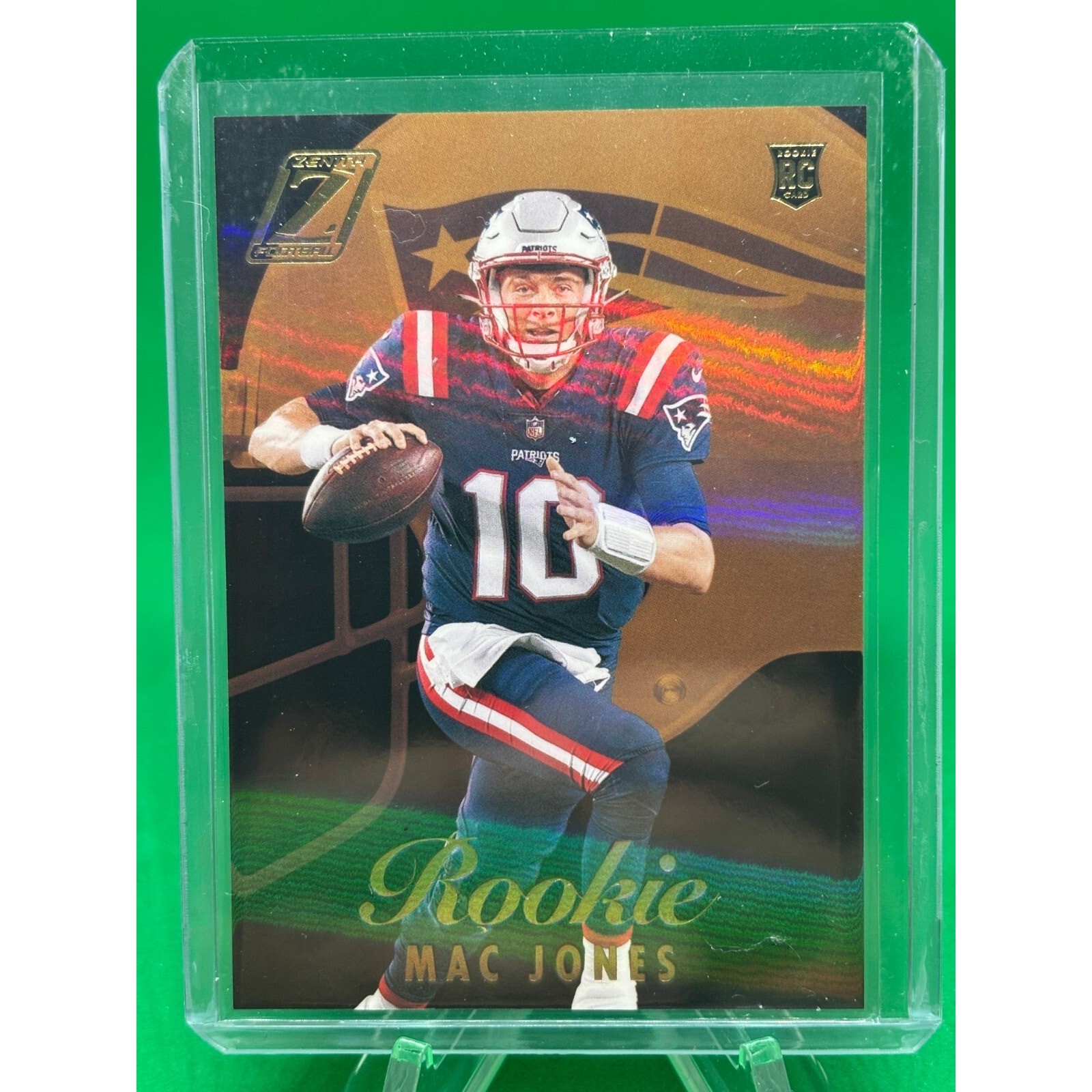 2021 Panini Zenith #55 Mac Jones RC New England Patriots